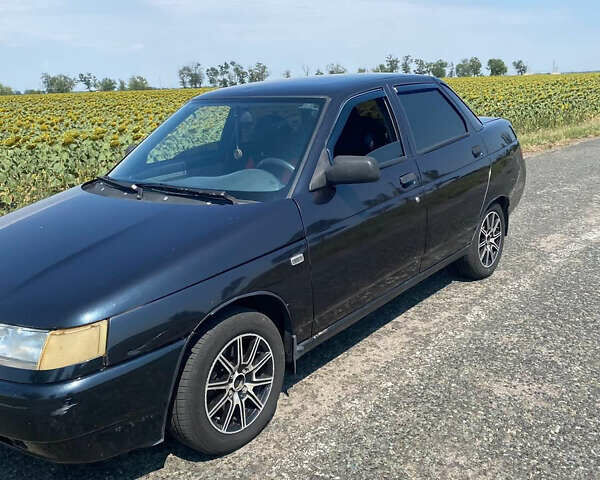 Чорний ВАЗ 2110, об'ємом двигуна 1.6 л та пробігом 200 тис. км за 1900 $, фото 1 на Automoto.ua