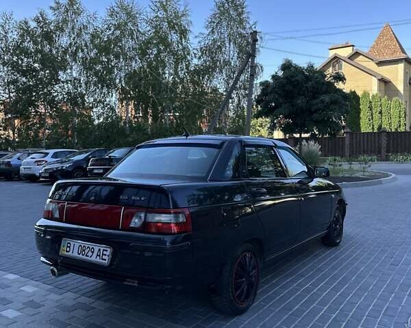 Чорний ВАЗ 2110, об'ємом двигуна 1.6 л та пробігом 87 тис. км за 3400 $, фото 9 на Automoto.ua