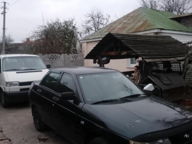 Черный ВАЗ 2110, объемом двигателя 1.6 л и пробегом 200 тыс. км за 1074 $, фото 1 на Automoto.ua