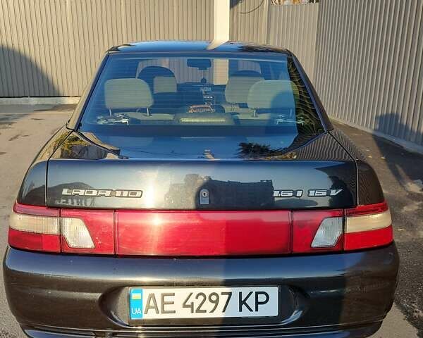 Черный ВАЗ 2110, объемом двигателя 1.6 л и пробегом 191 тыс. км за 3300 $, фото 8 на Automoto.ua