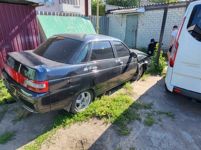Черный ВАЗ 2110, объемом двигателя 1.6 л и пробегом 260 тыс. км за 850 $, фото 1 на Automoto.ua