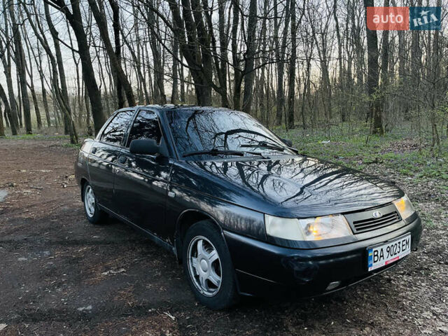 Черный ВАЗ 2110, объемом двигателя 1.6 л и пробегом 155 тыс. км за 2200 $, фото 1 на Automoto.ua