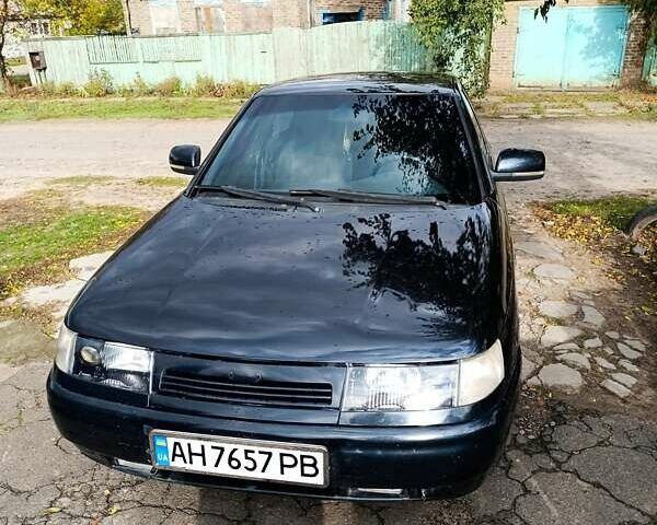 Черный ВАЗ 2110, объемом двигателя 1.6 л и пробегом 160 тыс. км за 2800 $, фото 1 на Automoto.ua