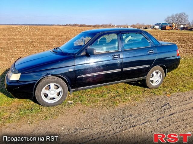 Черный ВАЗ 2110, объемом двигателя 16 л и пробегом 160 тыс. км за 2400 $, фото 1 на Automoto.ua
