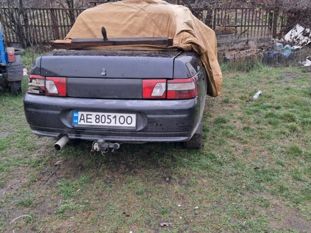Черный ВАЗ 2110, объемом двигателя 1.6 л и пробегом 200 тыс. км за 999 $, фото 2 на Automoto.ua