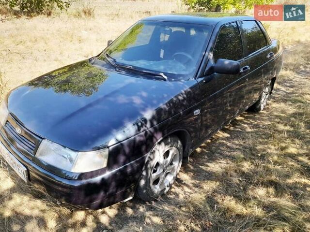 Черный ВАЗ 2110, объемом двигателя 1.6 л и пробегом 124 тыс. км за 3500 $, фото 3 на Automoto.ua