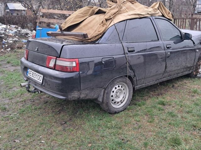 Черный ВАЗ 2110, объемом двигателя 1.6 л и пробегом 200 тыс. км за 999 $, фото 1 на Automoto.ua