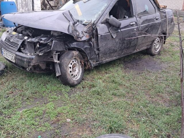 Черный ВАЗ 2110, объемом двигателя 1.6 л и пробегом 200 тыс. км за 999 $, фото 5 на Automoto.ua