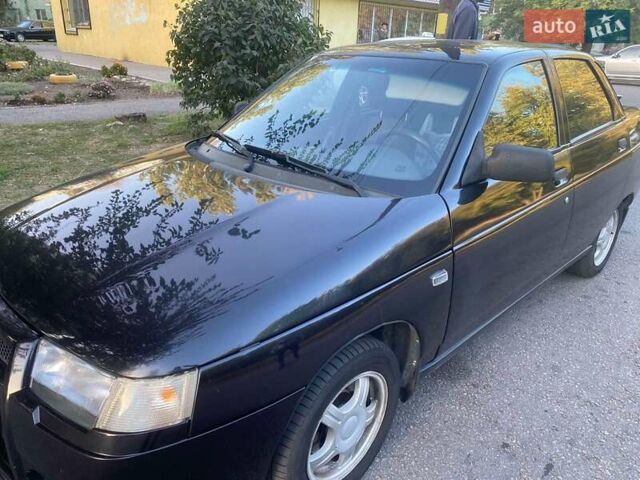 Черный ВАЗ 2110, объемом двигателя 1.6 л и пробегом 170 тыс. км за 2800 $, фото 1 на Automoto.ua