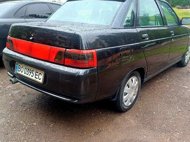 Чорний ВАЗ 2110, об'ємом двигуна 1.6 л та пробігом 195 тис. км за 2700 $, фото 2 на Automoto.ua