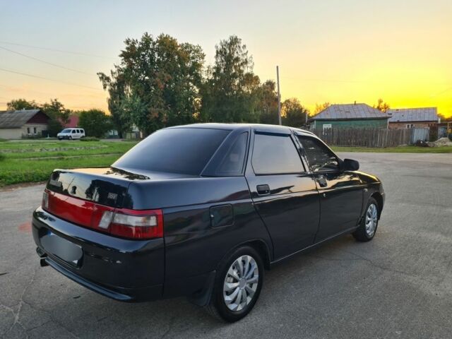 Черный ВАЗ 2110, объемом двигателя 1.6 л и пробегом 186 тыс. км за 2900 $, фото 4 на Automoto.ua