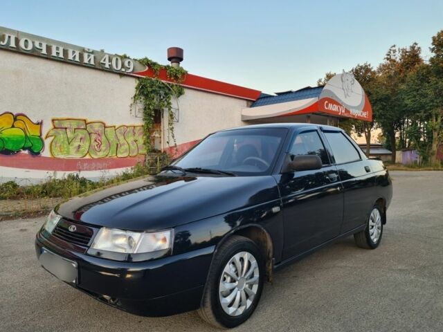 Черный ВАЗ 2110, объемом двигателя 1.6 л и пробегом 186 тыс. км за 2900 $, фото 1 на Automoto.ua