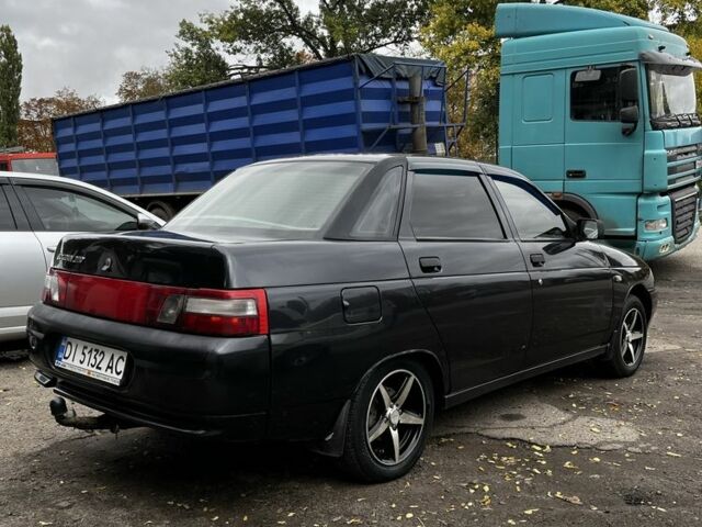 Черный ВАЗ 2110, объемом двигателя 1.6 л и пробегом 160 тыс. км за 2100 $, фото 2 на Automoto.ua