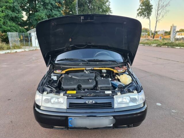 Черный ВАЗ 2110, объемом двигателя 1.6 л и пробегом 186 тыс. км за 2900 $, фото 16 на Automoto.ua