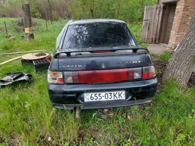 Чорний ВАЗ 2110, об'ємом двигуна 1.5 л та пробігом 900 тис. км за 714 $, фото 6 на Automoto.ua