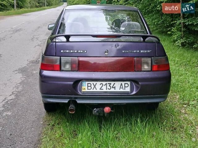Фіолетовий ВАЗ 2110, об'ємом двигуна 1.5 л та пробігом 173 тис. км за 1550 $, фото 2 на Automoto.ua