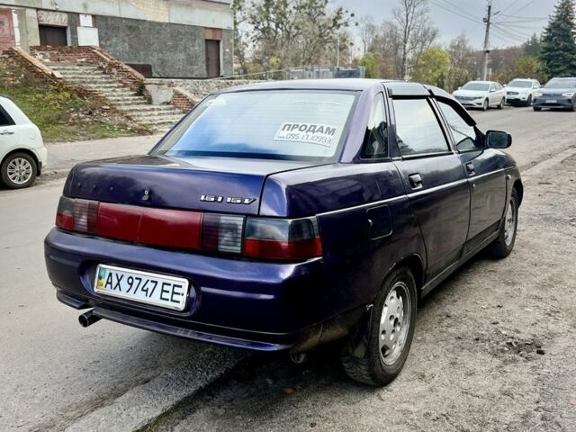Фиолетовый ВАЗ 2110, объемом двигателя 1.5 л и пробегом 215 тыс. км за 1500 $, фото 3 на Automoto.ua