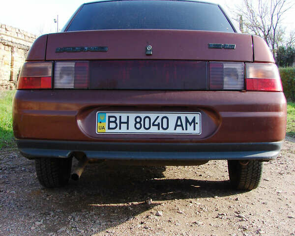 Коричневый ВАЗ 2110, объемом двигателя 1.5 л и пробегом 94 тыс. км за 1600 $, фото 4 на Automoto.ua