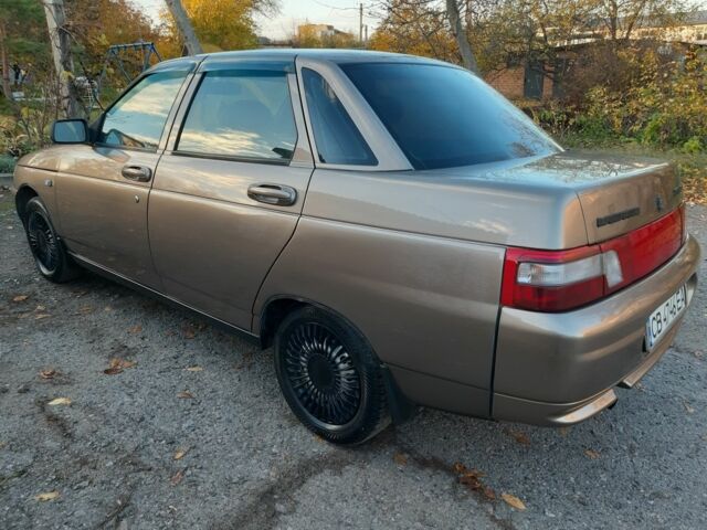 Коричневый ВАЗ 2110, объемом двигателя 1.6 л и пробегом 99 тыс. км за 2999 $, фото 6 на Automoto.ua