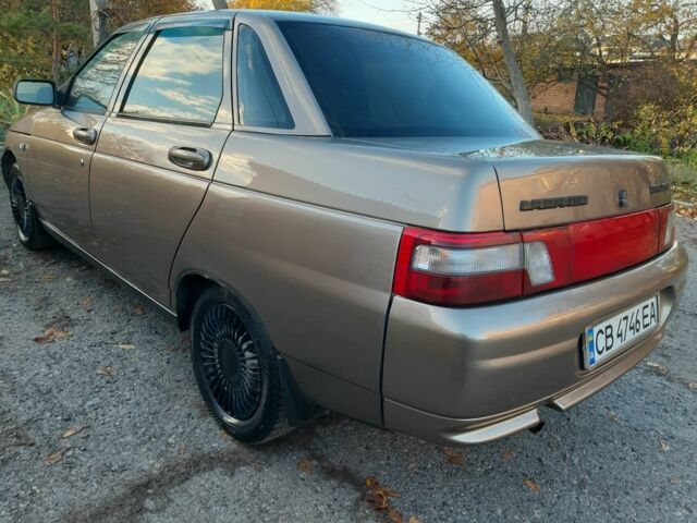 Коричневый ВАЗ 2110, объемом двигателя 1.6 л и пробегом 99 тыс. км за 2999 $, фото 5 на Automoto.ua