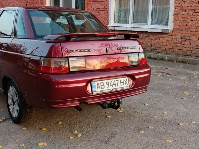 Красный ВАЗ 2110, объемом двигателя 1.5 л и пробегом 999 тыс. км за 1850 $, фото 4 на Automoto.ua