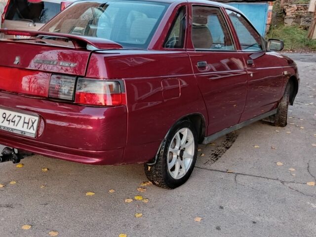 Красный ВАЗ 2110, объемом двигателя 1.5 л и пробегом 999 тыс. км за 1850 $, фото 3 на Automoto.ua