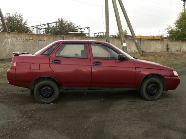 Красный ВАЗ 2110, объемом двигателя 1.5 л и пробегом 215 тыс. км за 1100 $, фото 5 на Automoto.ua