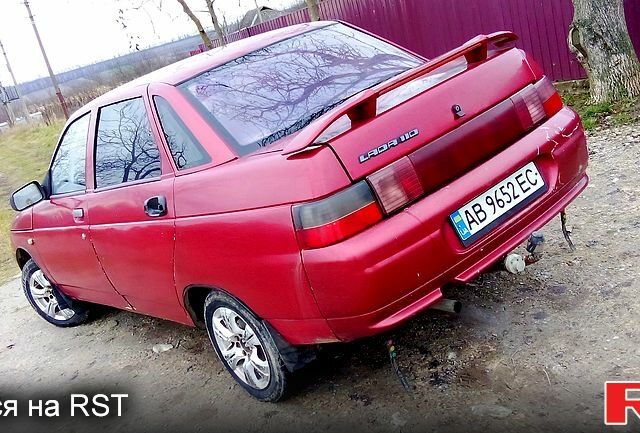 Красный ВАЗ 2110, объемом двигателя 1.6 л и пробегом 350 тыс. км за 1250 $, фото 5 на Automoto.ua