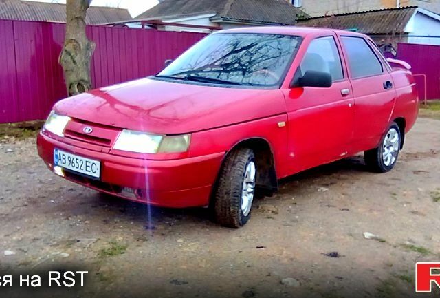 Красный ВАЗ 2110, объемом двигателя 1.6 л и пробегом 350 тыс. км за 1250 $, фото 7 на Automoto.ua