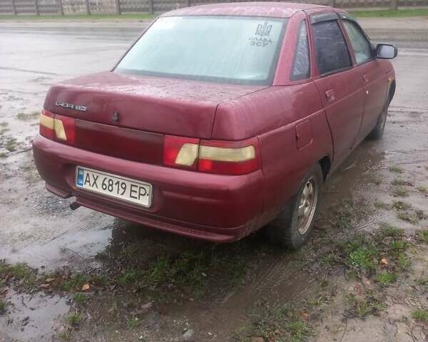 Красный ВАЗ 2110, объемом двигателя 1.5 л и пробегом 350 тыс. км за 2126 $, фото 2 на Automoto.ua