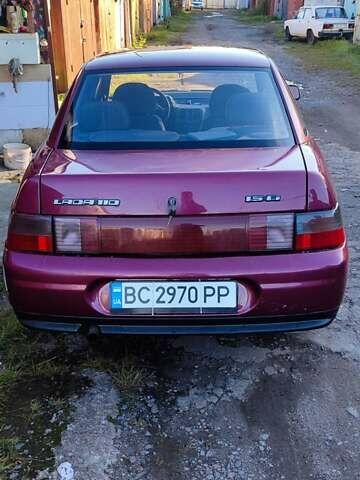 Красный ВАЗ 2110, объемом двигателя 1.5 л и пробегом 156 тыс. км за 1550 $, фото 5 на Automoto.ua