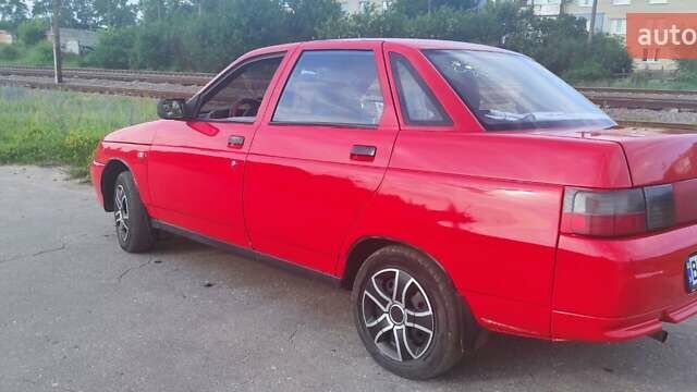 Красный ВАЗ 2110, объемом двигателя 1.5 л и пробегом 212 тыс. км за 2200 $, фото 12 на Automoto.ua