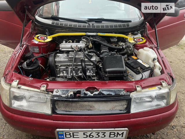 Красный ВАЗ 2110, объемом двигателя 1.5 л и пробегом 258 тыс. км за 1900 $, фото 5 на Automoto.ua