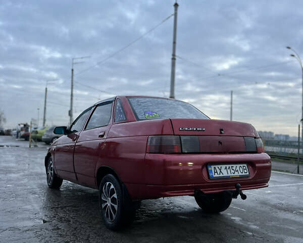 Красный ВАЗ 2110, объемом двигателя 1.5 л и пробегом 270 тыс. км за 1200 $, фото 3 на Automoto.ua