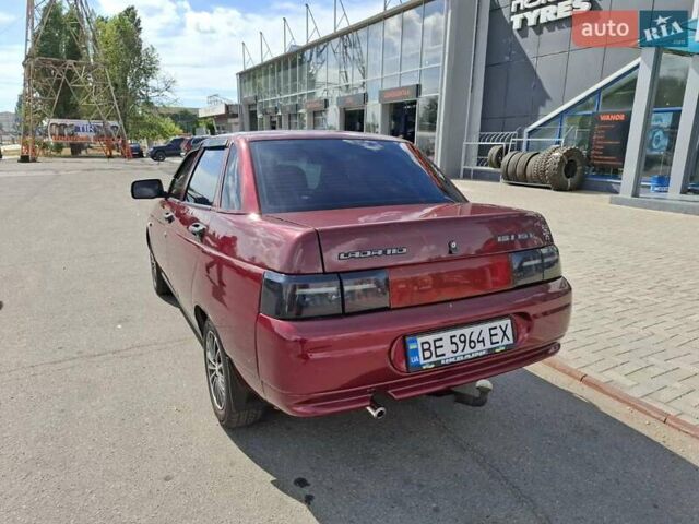 Червоний ВАЗ 2110, об'ємом двигуна 1.6 л та пробігом 202 тис. км за 2999 $, фото 9 на Automoto.ua