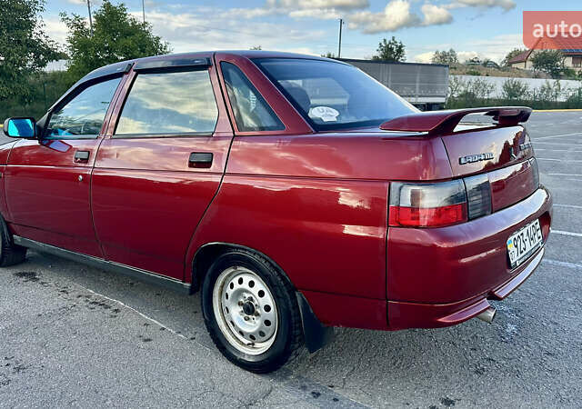 Красный ВАЗ 2110, объемом двигателя 1.5 л и пробегом 92 тыс. км за 2700 $, фото 3 на Automoto.ua