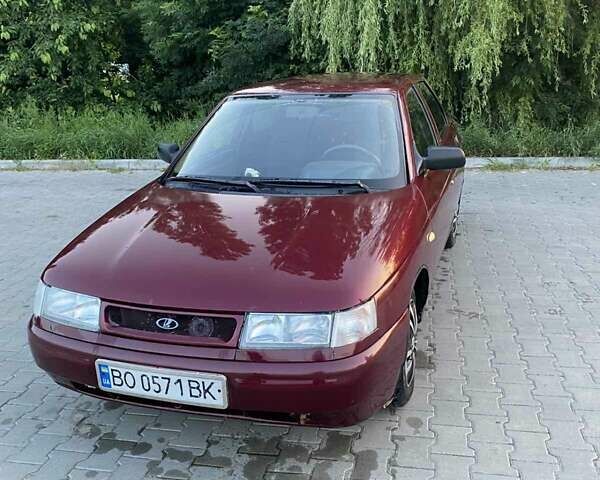 Красный ВАЗ 2110, объемом двигателя 1.6 л и пробегом 220 тыс. км за 1450 $, фото 8 на Automoto.ua