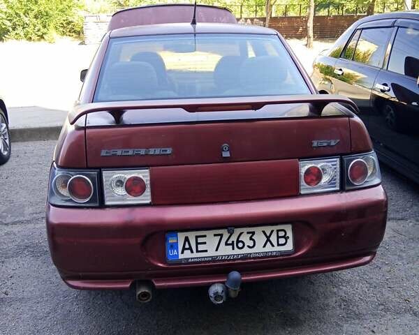 Красный ВАЗ 2110, объемом двигателя 1.5 л и пробегом 300 тыс. км за 1600 $, фото 5 на Automoto.ua