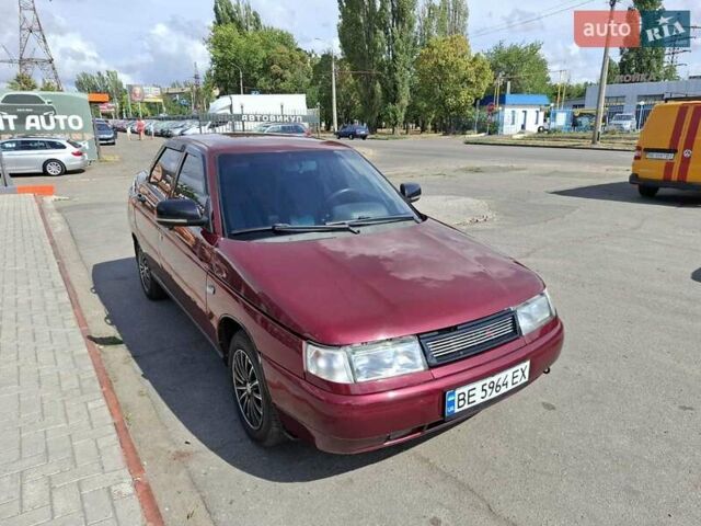 Червоний ВАЗ 2110, об'ємом двигуна 1.6 л та пробігом 202 тис. км за 2999 $, фото 3 на Automoto.ua