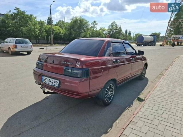 Червоний ВАЗ 2110, об'ємом двигуна 1.6 л та пробігом 202 тис. км за 2999 $, фото 6 на Automoto.ua