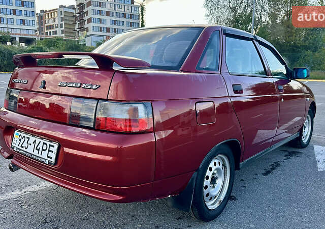 Красный ВАЗ 2110, объемом двигателя 1.5 л и пробегом 92 тыс. км за 2700 $, фото 5 на Automoto.ua