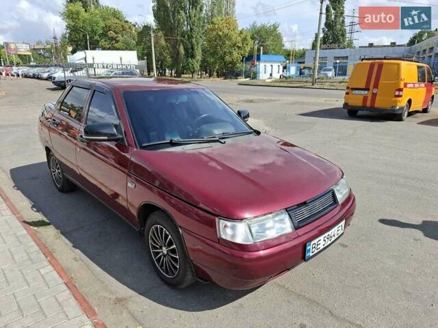 Червоний ВАЗ 2110, об'ємом двигуна 1.6 л та пробігом 202 тис. км за 2999 $, фото 4 на Automoto.ua
