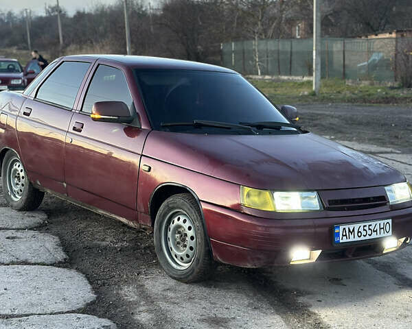 Красный ВАЗ 2110, объемом двигателя 1.6 л и пробегом 187 тыс. км за 1550 $, фото 3 на Automoto.ua