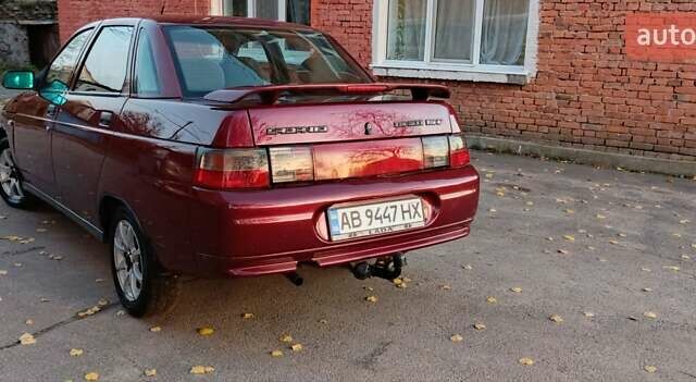 Красный ВАЗ 2110, объемом двигателя 1.5 л и пробегом 100 тыс. км за 1650 $, фото 3 на Automoto.ua