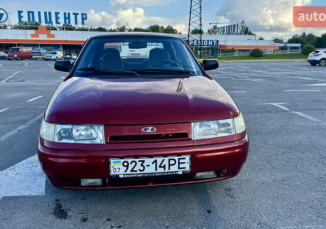 Красный ВАЗ 2110, объемом двигателя 1.5 л и пробегом 92 тыс. км за 2700 $, фото 1 на Automoto.ua