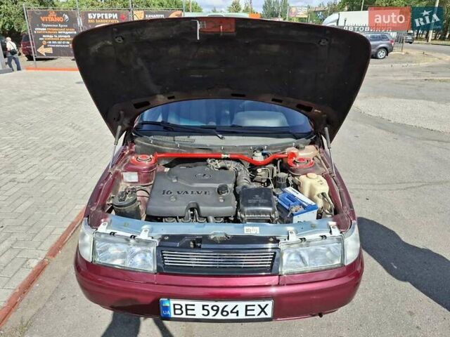 Червоний ВАЗ 2110, об'ємом двигуна 1.6 л та пробігом 202 тис. км за 2999 $, фото 21 на Automoto.ua