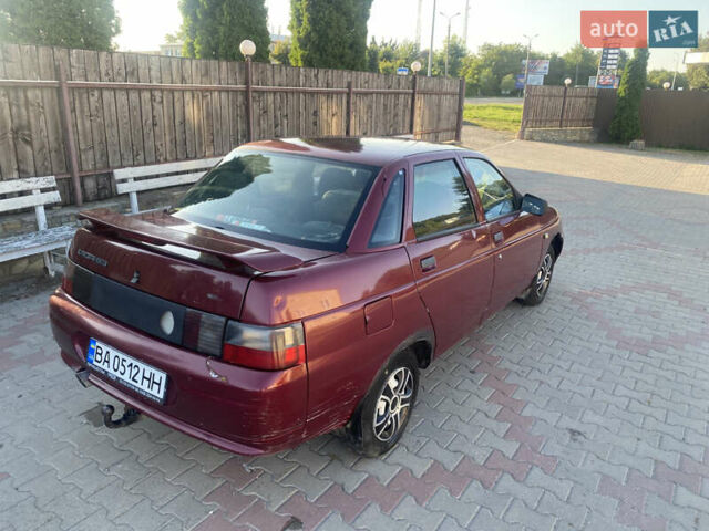 Красный ВАЗ 2110, объемом двигателя 1.5 л и пробегом 166 тыс. км за 950 $, фото 3 на Automoto.ua