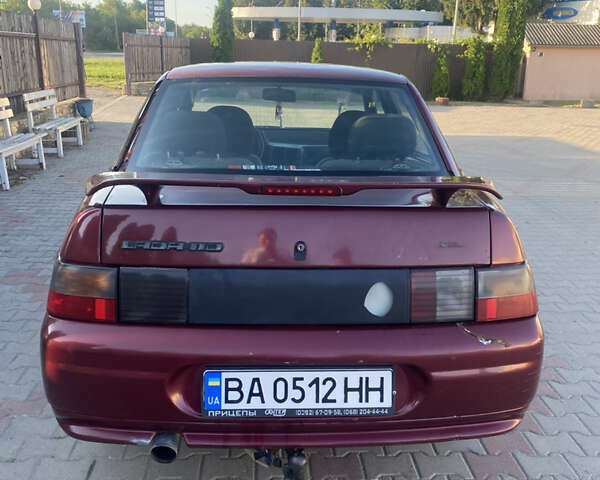Красный ВАЗ 2110, объемом двигателя 1.5 л и пробегом 166 тыс. км за 950 $, фото 4 на Automoto.ua