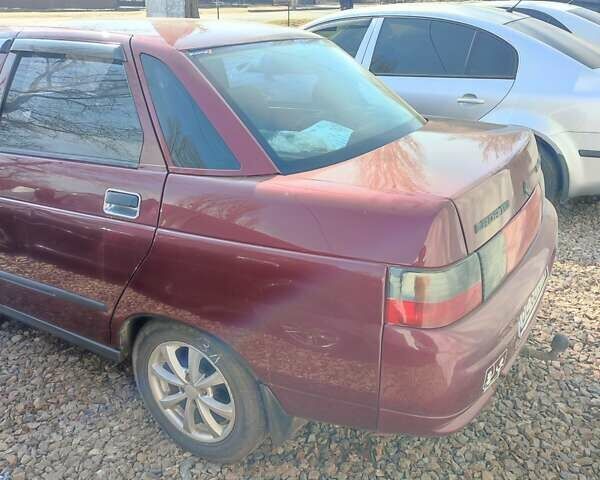 Красный ВАЗ 2110, объемом двигателя 1.6 л и пробегом 200 тыс. км за 1900 $, фото 3 на Automoto.ua