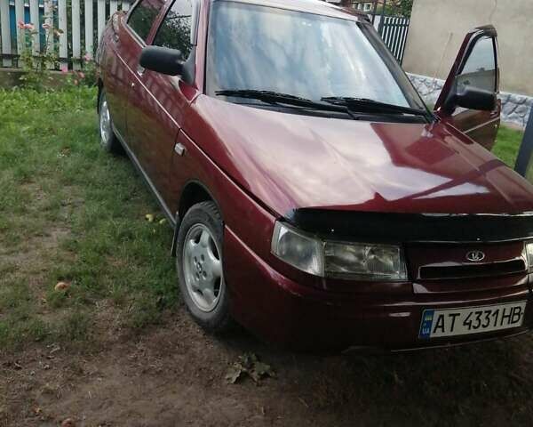 Красный ВАЗ 2110, объемом двигателя 1.6 л и пробегом 124 тыс. км за 2350 $, фото 4 на Automoto.ua